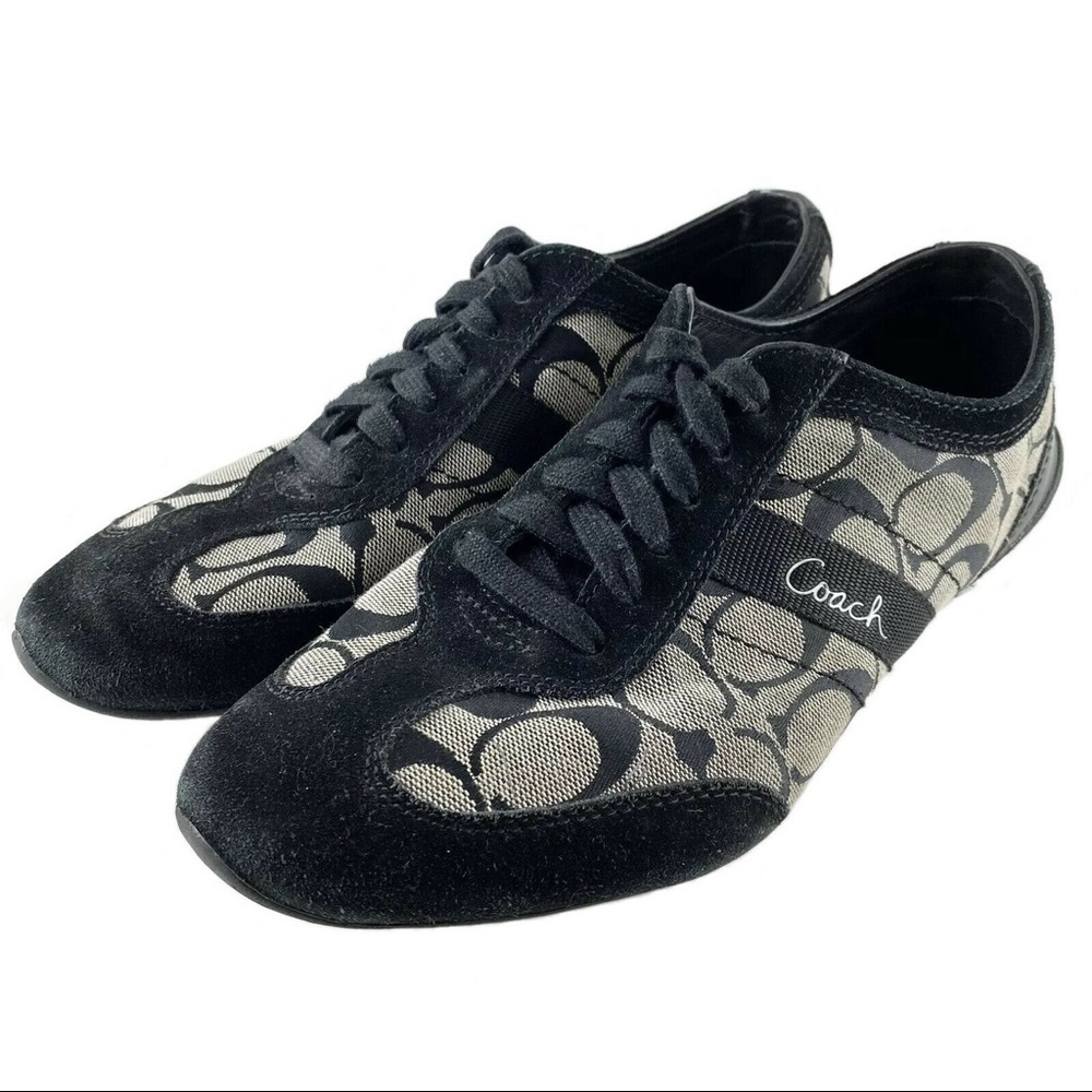 Coach Baylee Black & Gray Women’s Shoes Size 9.5​